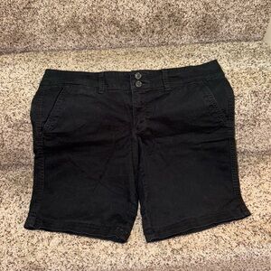 Women’s Black American Eagle Bermuda Shorts
